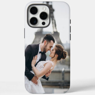 Funda Para iPhone 16 Pro Max Crea Tu Propia Foto Boda Amor Romántico