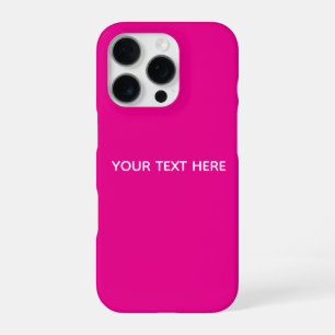 Funda Para iPhone 16 Pro Crea Tu Propia Tarjeta Postal de Invitación Magent