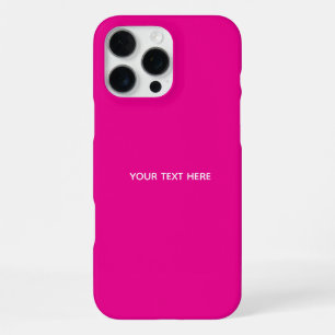 Funda Para iPhone 16 Pro Max Crea Tu Propia Tarjeta Postal de Invitación Magent