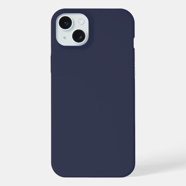 Funda Para iPhone Crea tu propio azul gris personalizable (Reverso )
