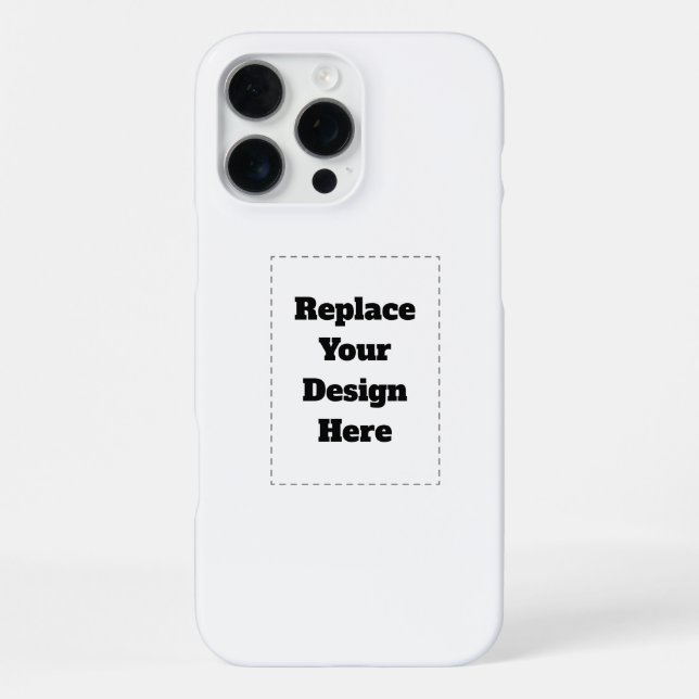 Funda Para iPhone Crea tu propio blanco (Reverso )