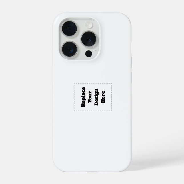 Funda Para iPhone Crea tu propio blanco  (Reverso )