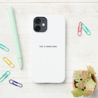 Funda Para iPhone 12 Mini Crea tu propio blanco