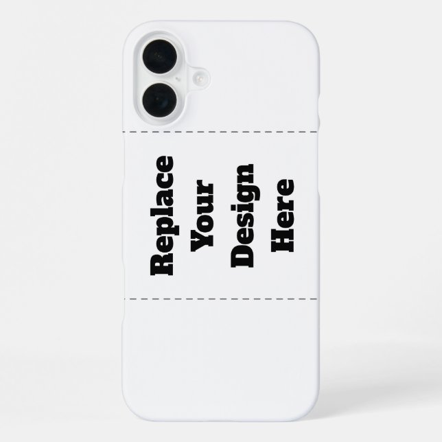 Funda Para iPhone Crea tu propio blanco  (Reverso )