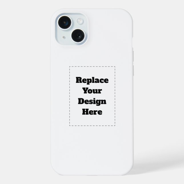 Funda Para iPhone Crea tu propio blanco  (Reverso )