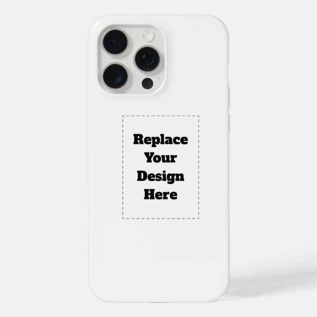 Funda Para iPhone Crea tu propio blanco (Reverso )