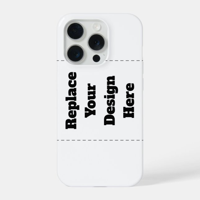 Funda Para iPhone Crea tu propio blanco  (Reverso )