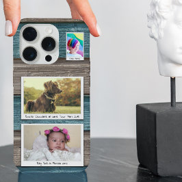 Crea tu propio gris azul de 3 Collages de fotos