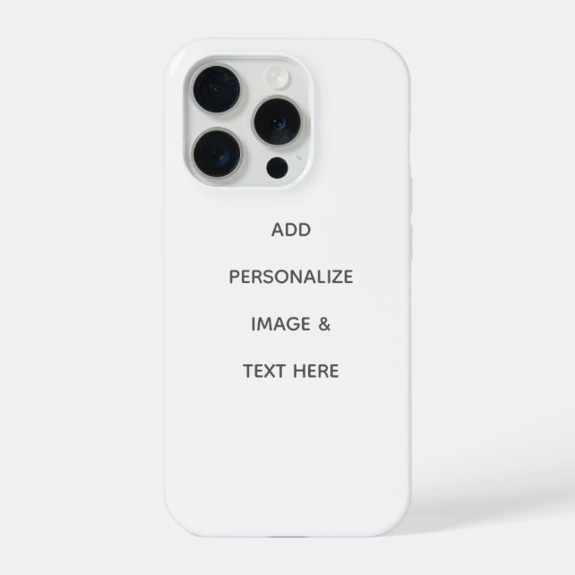 Funda Para iPhone Crea tu propio personalizado (Reverso )