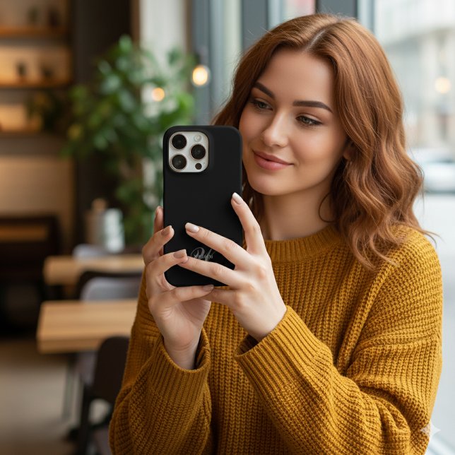 Funda Para iPhone Crear caligrafía monográfica de nombre personaliza (Subido por el creador)