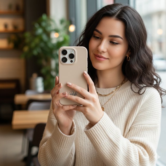 Funda Para iPhone Crear caligrafía monográfica de nombre personaliza (Subido por el creador)