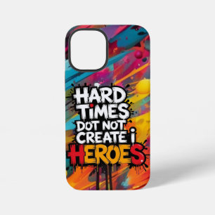 Funda Para iPhone 12 Mini Crear héroes tipográficos con gradiente vibrante