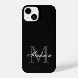 Funda Para iPhone 14 Crear un nombre personalizado caligrafía monográfi
