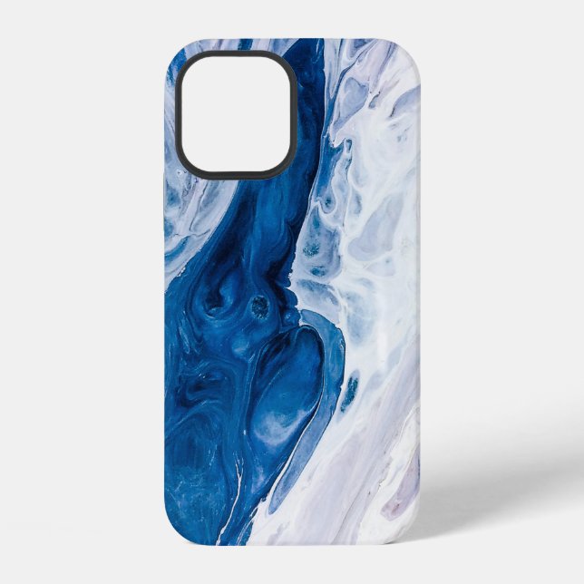 Funda Para iPhone Creative abstract hand painted background, wallpap (Reverso )