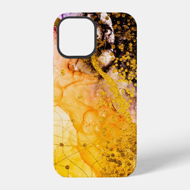 Funda Para iPhone Creatividad transparente. Nubes abstractas -ART. M (Reverso )