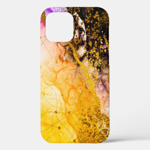 Funda Para iPhone 12 Creatividad transparente. Nubes abstractas -ART. M