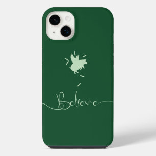 Funda Para iPhone 14 Plus Cree-Caen Plumas de Cerdo