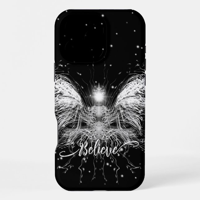 Funda Para iPhone Cree Fairy Starlight Fantasy Black (Reverso )