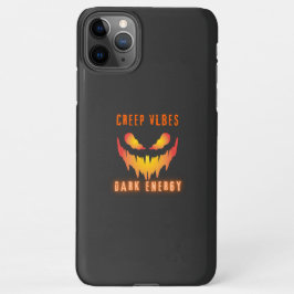 Funda Para iPhone 11Pro Max Creep Vibes Dark Energy _ Trendy Horror Streetwear