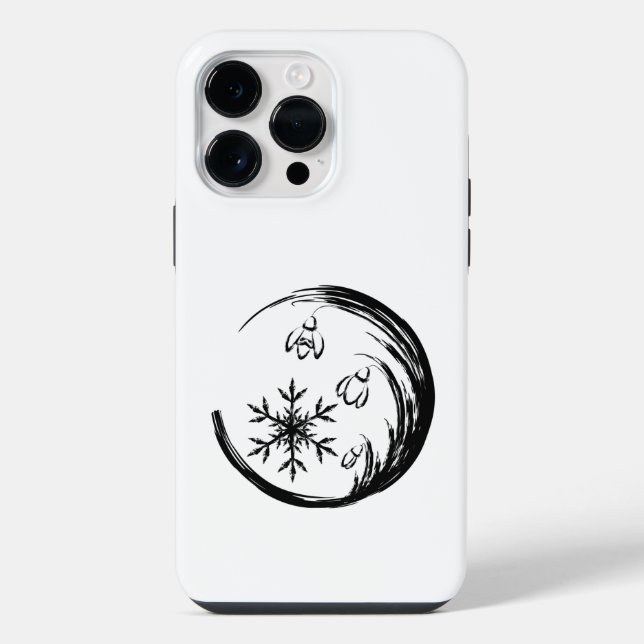 Funda Para iPhone Crest de Invierno (Reverso )