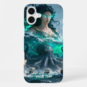Funda Para iPhone 16 Plus Criatura Antigua Del Mar De Fantasía Lindo