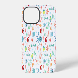 Funda Para iPhone 12 Pro Criaturas Marinas Subacuáticas Caprichosas