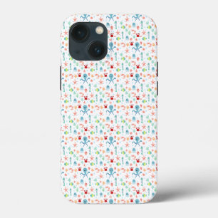 Funda Para iPhone 13 Mini Criaturas Marinas Subacuáticas Caprichosas