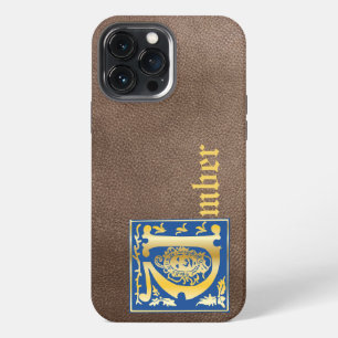 Funda Para iPhone 13 Pro Max Criaturas míticas del siglo XVI Decorativa mayúscu
