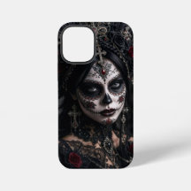 Crimson Gothic Calavera – Rosa Negra