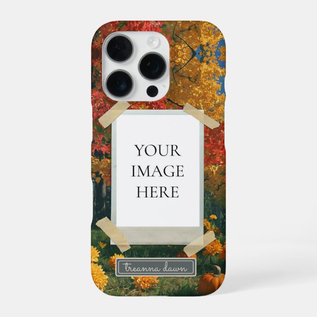 Funda Para iPhone Crimson Otoño (Reverso)