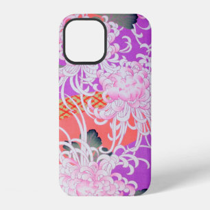 Funda Para iPhone 12 crisantemo, diseño japonés