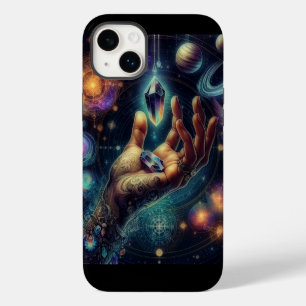 Funda Para iPhone 14 Plus Cristal Celestial en el Spacy de la Galaxia Palm