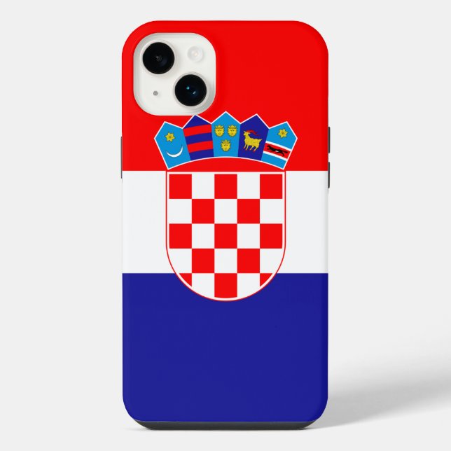 Funda Para iPhone Croacia (Reverso)