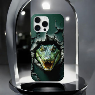 Funda Para iPhone 16 Pro Max Crocodile Hideaway