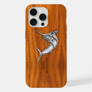 Cromo como Marlin en decoración de teca