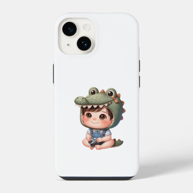 Funda Para iPhone Crónica del Cocodrilo (Reverso )