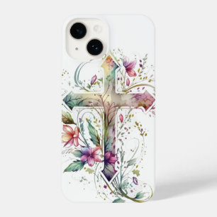 Funda Para iPhone 14 Crucifijo Cristiano Jesús Dios Arte Gráfico