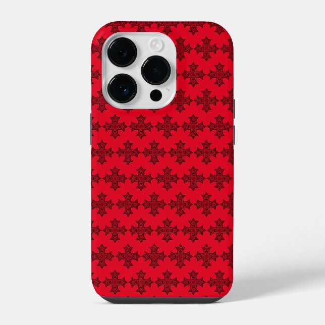 Funda Para iPhone Cruz Copta Premium Bellas Artes (Reverso )