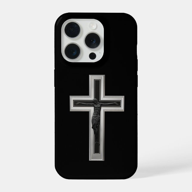 Funda Para iPhone cruz cristiana (Reverso )