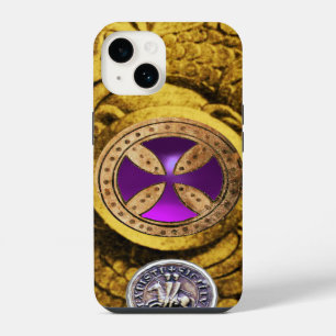 FUNDA PARA iPhone 14 CRUZ DE CONSAGRACIÓN Y SELLO DE LOS CABALLEROS TEM