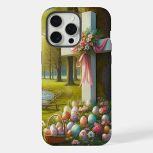 Cruz de Pascua con huevos