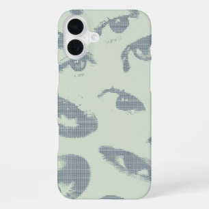 Funda Para iPhone 16 Plus "Ctrl + I" ASCII Eyes