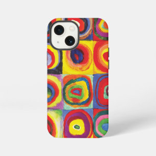 Funda Para iPhone 13 Mini Cuadrados con Círculos Concéntricos Hiroaki Takaha