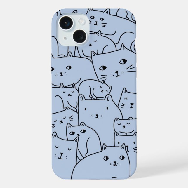FUNDA PARA iPhone CUADRAR CAT (Reverso )