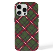 Cuadrillé Verde y Rojo Acogedor Navideño Festivo