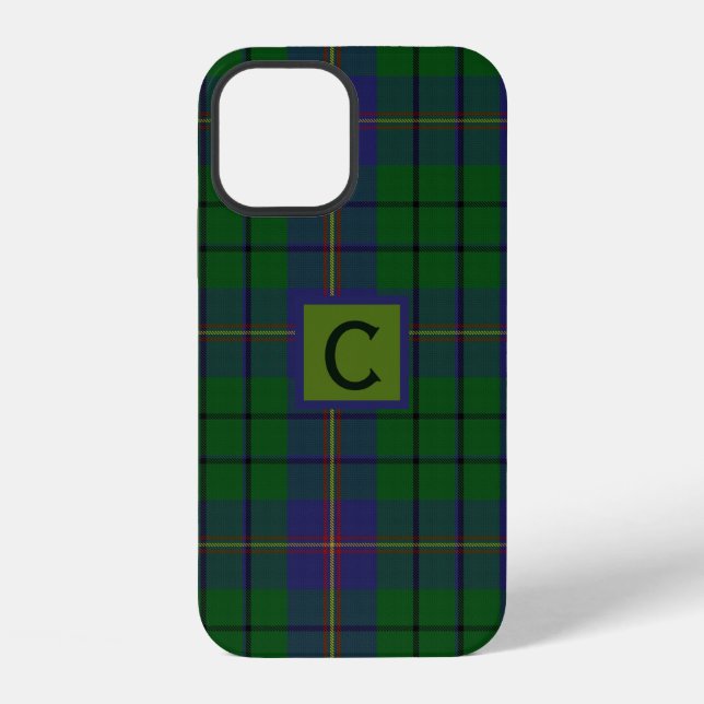 Funda Para iPhone Cuadros de Clan Carmichael Monogramados (Reverso )