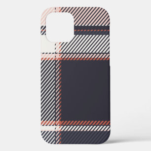 Funda Para iPhone 12 Cuadros o tartán vintage es fondo o textura e