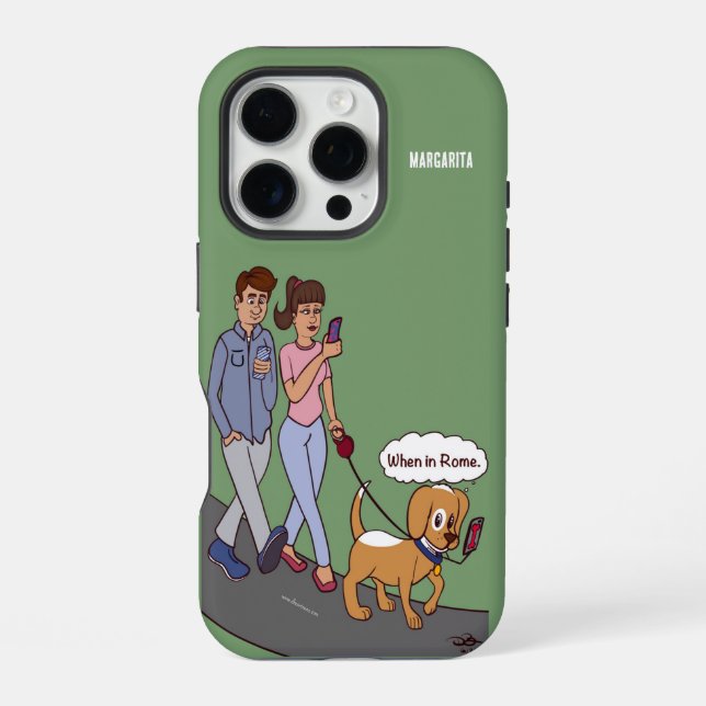 Funda Para iPhone Cuando en Roma (Reverso )