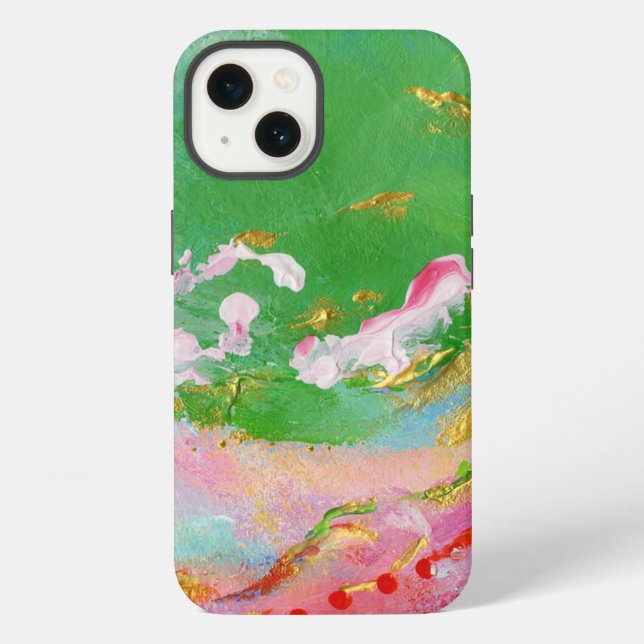 Funda Para iPhone Cubierta de iphone de onda (Reverso )