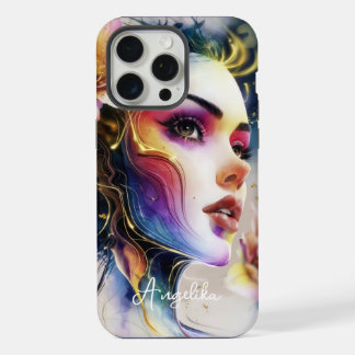 Cubierta de teléfono celular Mujer pintada amante